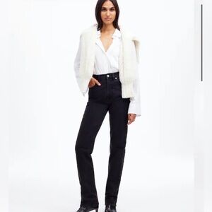 Madewell 90s straight Jean - hemmed 26 - belmere wash